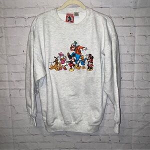 Mickey, Inc. embroidered graphic sweatshirt women’s size S/M